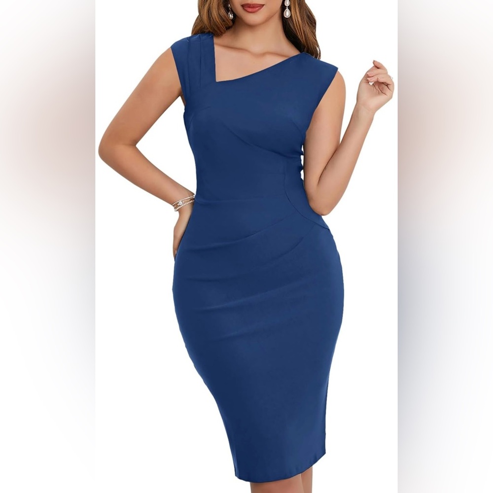 Elegant Teal Dress